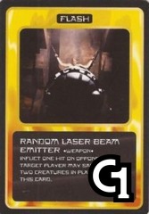 Random Laser Beam Emitter